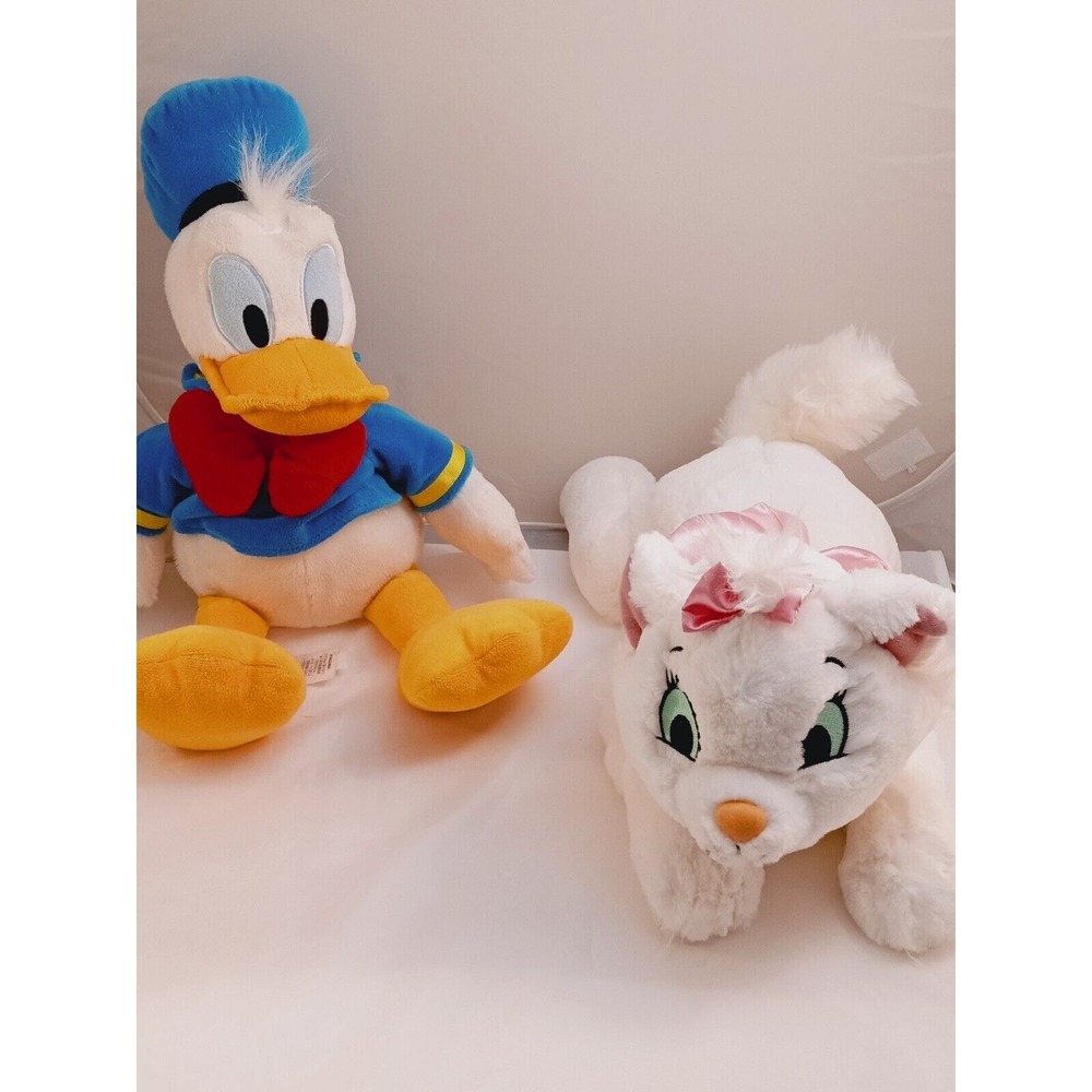 Donald & Daisy Duck Disneyland Parks 16" Plush Sailor Disney World Stuffed Toy